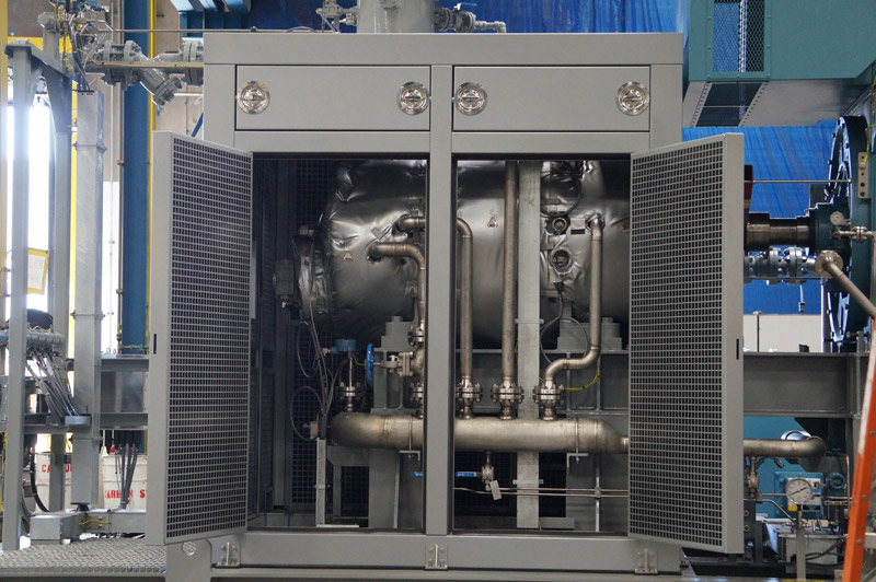 Sound Enclosure of Refinery Compressor Anaheim, CA